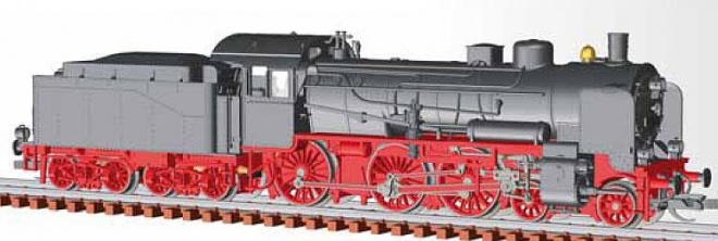 Steam locomotive BR 38.10<br /><a href='images/pictures/Tillig/02020.jpg' target='_blank'>Full size image</a>